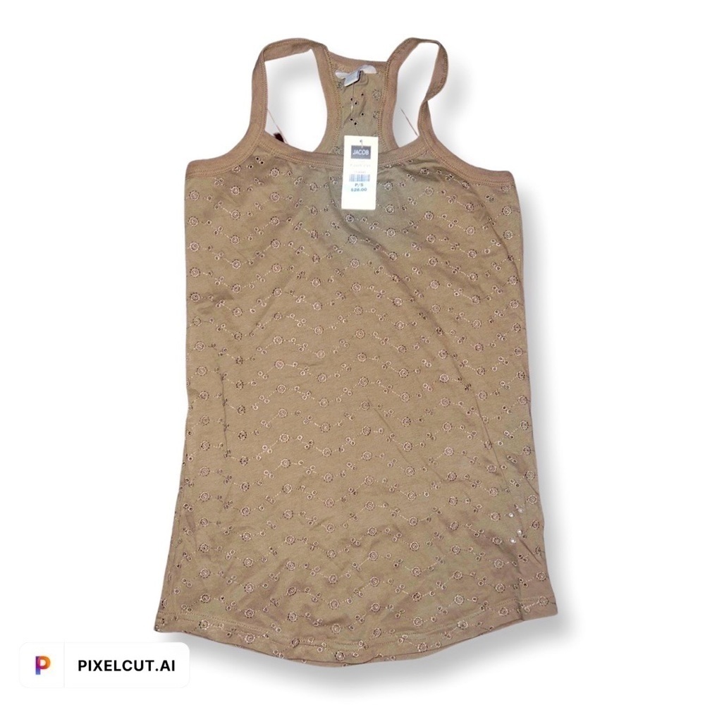 Jacob Brown/Tan Tank Size Small NWT